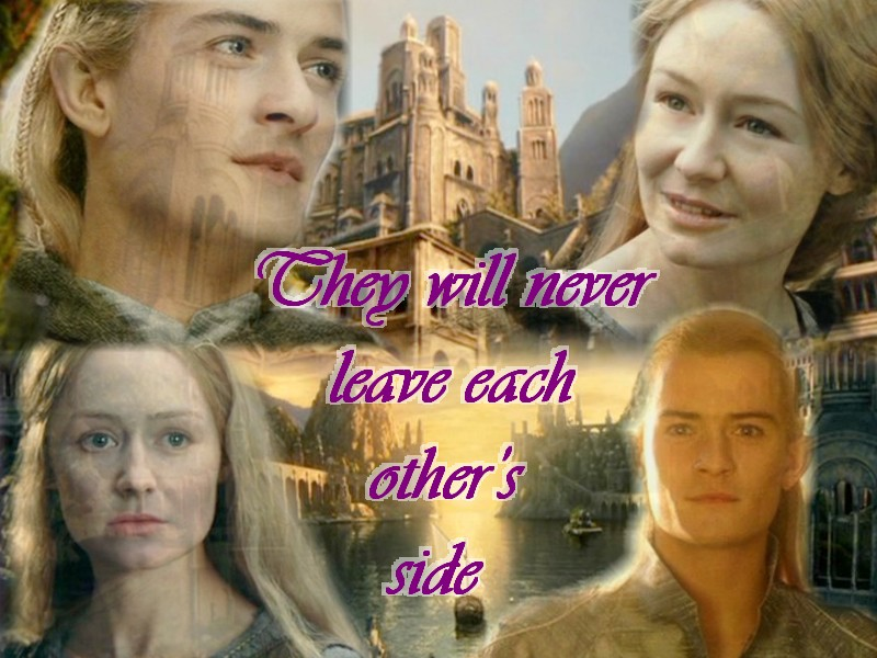They will never leave each other's side