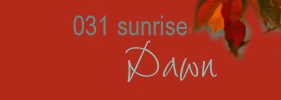 Challenge: sunrise