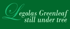 Legolas Greenleaf still under tree