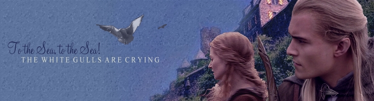 to the sea: eowyn and legolas