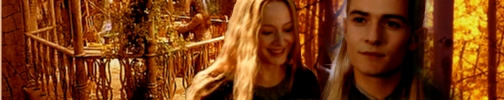 Legolas & Eowyn at Eryn Carantaur
