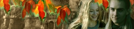 Legolas & Eowyn in Eryn Carantaur