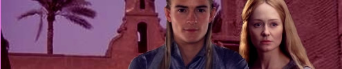 Legolas + Eowyn in the Land of Kuri