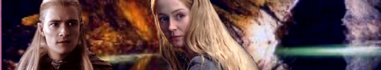 Legolas and Eowyn in the cave