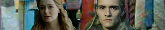 Legolas + Eowyn in the souk
