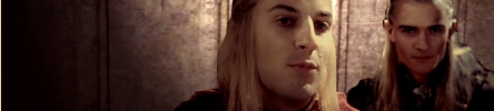 Haldir and Legolas